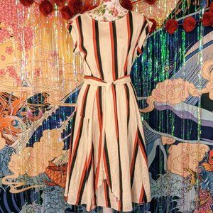 Who What Wear Striped Dress  - Size S